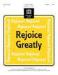 Rejoice Greatly Handbell sheet music cover